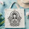 Stunning Virgin Mary - Glowforge PDF