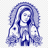 Free Virgin Mary Stencil In PDF For Free Download