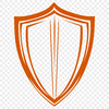Free Vector Shield Graphic Illustration A simple graphic illustration of a shield designed as vector art.