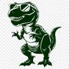 Unique Dinosaur Wearing Sunglasses SVG