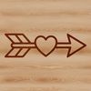 Vector arrow design for Cricut and laser cutting projects