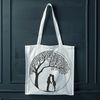 Illustration of a tree with intertwined branches forming a heart shape, symbolizing love and affection.