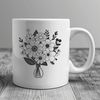 Wedding Flower Template Free A colorful bouquet of flowers arranged in a decorative style, suitable for wedding or special occasions.