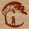 A Union Rooted in Love Vector illustration of a tree symbolizing love and relationships.