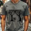 Couple's Tree Symbolism A stylized illustration of a tree with intertwined branches, symbolizing the union of lovers.