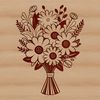 Beautiful Floral Arrangement for Weddings and Mother's Day A colorful arrangement of flowers in a vase, ideal for wedding decorations or Mother's Day gifts.