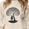 Entwined Love Tree A heart-shaped tree with intertwining branches, symbolizing the union of lovers.