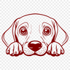 Free Weimaraner - Laser Engraver DXF Free Download