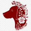 Weimaraner Artwork In SVG File Format For Free Download