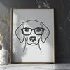 Stunning Weimaraner In SVG, PNG, PDF And DXF File Formats - Free