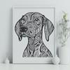 Dog Digital Drawing In PNG & SVG - Free Digital Download