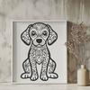 Free Unique Puppy Vector Art PNG - Commercial Use