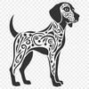 Creative Dog Clipart - Free DXF