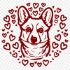 Stunning Welsh Corgi Digital Artwork