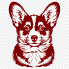 Free Stunning Welsh Corgi Digital Artwork