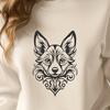 Ornate Welsh Corgi - For Craft Project