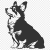 Welsh Corgi Printable Image In PNG File Format For Free Download