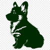 Unique Welsh Corgi Drawing SVG - Free Download