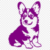 Unique Puppy Template In DXF For Free Download