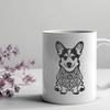 Creative Welsh Corgi - SVG Format