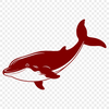 A free downloadable whale svg file suitable for cutting machines like Cricut.
