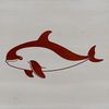 Whale Silhouette Vector Illustration A detailed vector illustration of a whale in silhouette form, suitable for commercial or personal use.