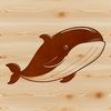Whale Vector Illustration for Commercial Use Illustration of a whale in vector format, suitable for commercial or personal projects.