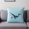 Whimsical Whale Silhouette An SVG representation of a whale silhouette suitable for commercial and personal projects.