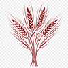 A simple vector illustration of a wheat grain, suitable for commercial or personal use in various digital designs.