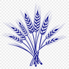 Wheat Silhouette Vector Graphic Vector graphic representation of wheat, ideal for cutting machines like Cricut or laser engraving tools.