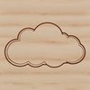 Beautiful Cloud Illustration for Design Projects Vector illustration of a cloud for graphic design projects
