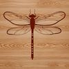 Beautiful Dragonfly SVG Clip Art An intricate SVG image of a dragonfly, ideal for use as clip art in various digital applications.