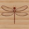 A colorful illustration of a dragonfly in flight, ideal for vector graphics.