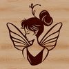A mythical creature from a fairy tale, designed as a vector art illustration.
