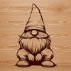 Whimsical Landscape Creature A mythical creature with a stout body and long ears, sitting in a serene landscape.