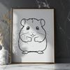 Rodent Rendezvous Icon A cute, furry rodent with large round eyes and a tiny pink nose.