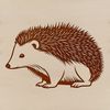 Beautiful Hedgehog Illustration in Vector Format A digital illustration of a hedgehog in vector format.