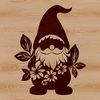 A mythical floral creature standing upright with human-like features and plant elements integrated into its design.
