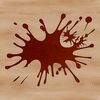 Splattered Design Element A colorful splat shape made up of multiple rounded blobs, resembling a messy drop of slime.