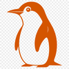 A single penguin standing on the ice, with flippers by its side.