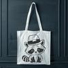 Simple Raccoon Vector Graphic A raccoon illustrated as a simple, scalable graphic.