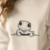 Colorful Salamander SVG Illustration An SVG image of a colorful salamander for crafting and design projects.