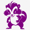 Cute North American Skunk Illustration Illustration of a North American skunk in vector format.