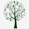 Simple Tree Vector Art Design Illustrated tree in a simple vector design.