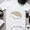 Free Hedgehog Clip Art A high-quality illustration of a hedgehog in vector format.