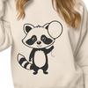Vector Raccoon Clip Art Design Free Download A detailed vector illustration of a raccoon in various poses, suitable for digital design.