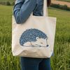 Sleepy Hedgehog Vector Illustration A detailed vector illustration of a sleeping hedgehog.