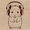 Vector Pet Mammal SVG Graphic Design A cartoon-style vector illustration of a small mammal commonly kept as a pet.