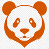 Free Vector Clip Art Panda Design A high-quality illustration of a wild animal panda in a vector format.