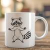 Free Vector Graphic - Masked Bandit Illustrated raccoon graphic in vector format.